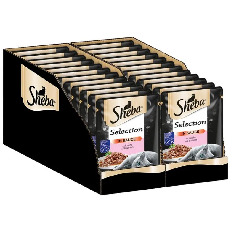 Megapack Sheba varianter i portionsposer 24 x 85 g