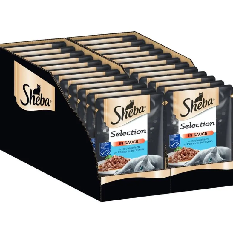 Megapack Sheba varianter i portionsposer 24 x 85 g