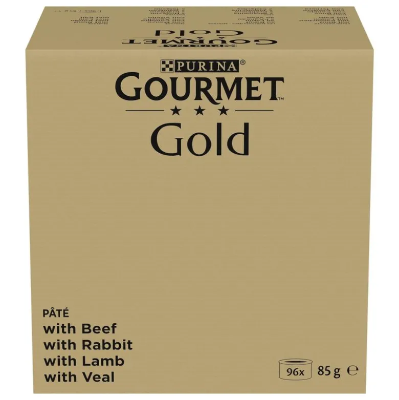Megapakke: Gourmet Gold kattefoder 96 x 85 g