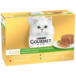 Megapakke: Gourmet Gold kattefoder 96 x 85 g