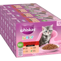 Megapakke Whiskas Junior portionsposer 48 x 85 g