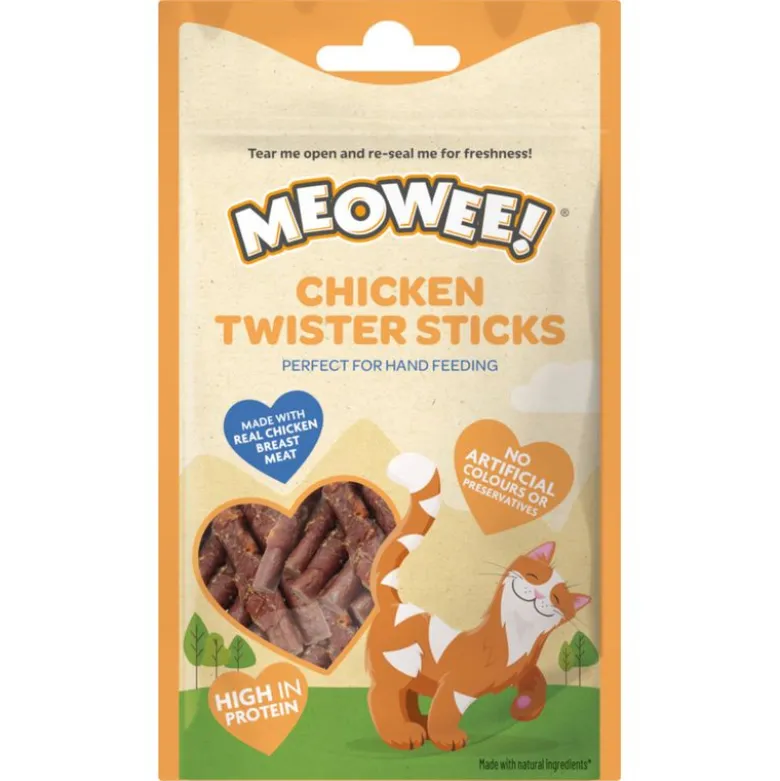 Meowee! Chicken Twister Sticks