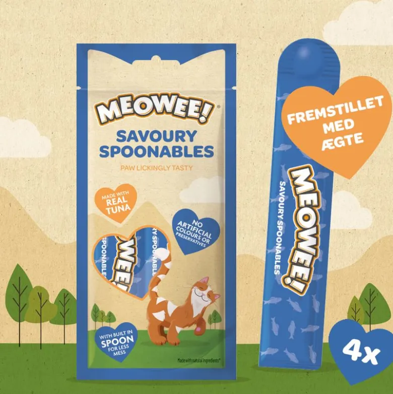 Meowee! Savoury Spoonable 4 x 14 g