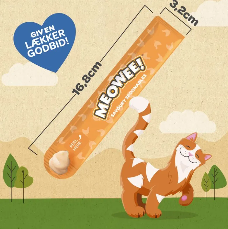 Meowee! Savoury Spoonable 4 x 14 g