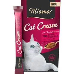Miamor Cat Cream oksekød + grøntsager