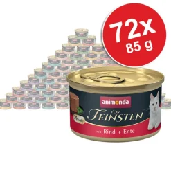 Mixpakke: 72 x 85 g animonda Vom Feinsten Adult Mousse Mix