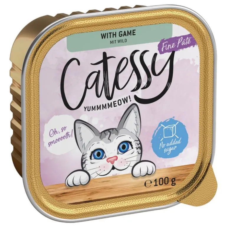 Mix-pakke: 8 x 100 g Catessy bakker