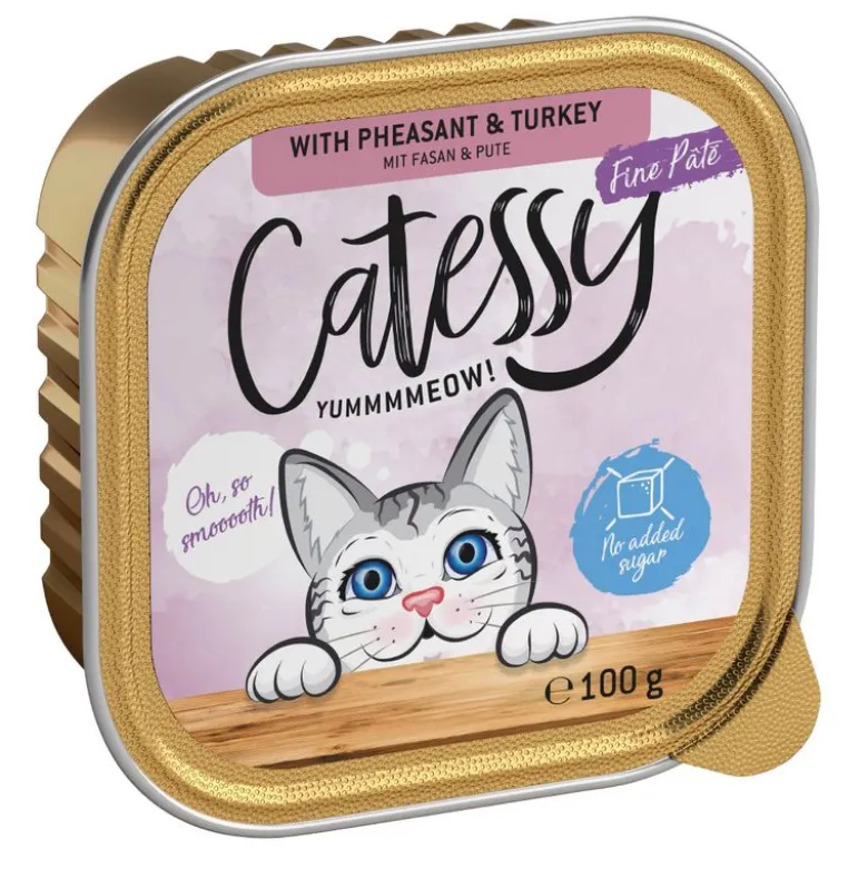 Mix-pakke: 8 x 100 g Catessy bakker