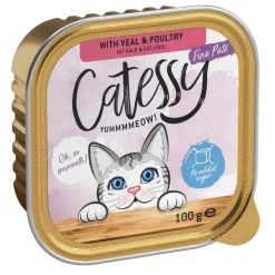 Mix-pakke: 32 x 100 g Catessy bakker