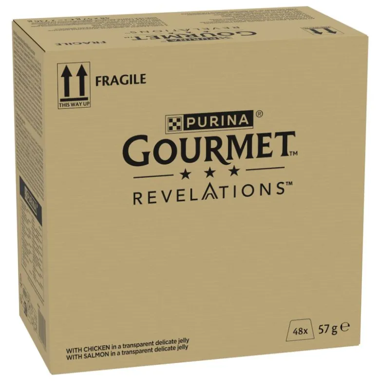 Mixpakke: 48 x 57 g Gourmet Revelations Fine Cuts