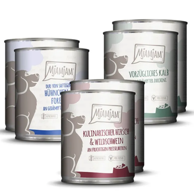 MjAMjAM Adult Hund 6 x 800 g