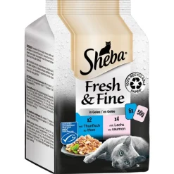 Multipack Sheba Fresh & Fine Portionsposer 6 x 50 g