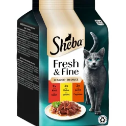 Multipack Sheba Fresh & Fine Portionsposer 6 x 50 g