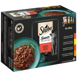 Multipakke Sheba varianter i portionsposer 12 x 85 g
