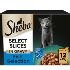 Multipakke Sheba varianter i portionsposer 12 x 85 g