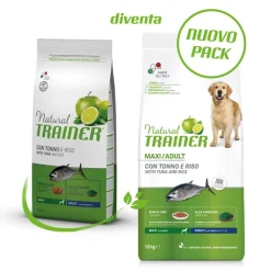 Natural Trainer Adult Maxi med fisk og ris