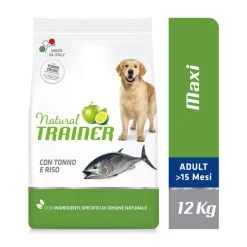 Natural Trainer Adult Maxi med fisk og ris