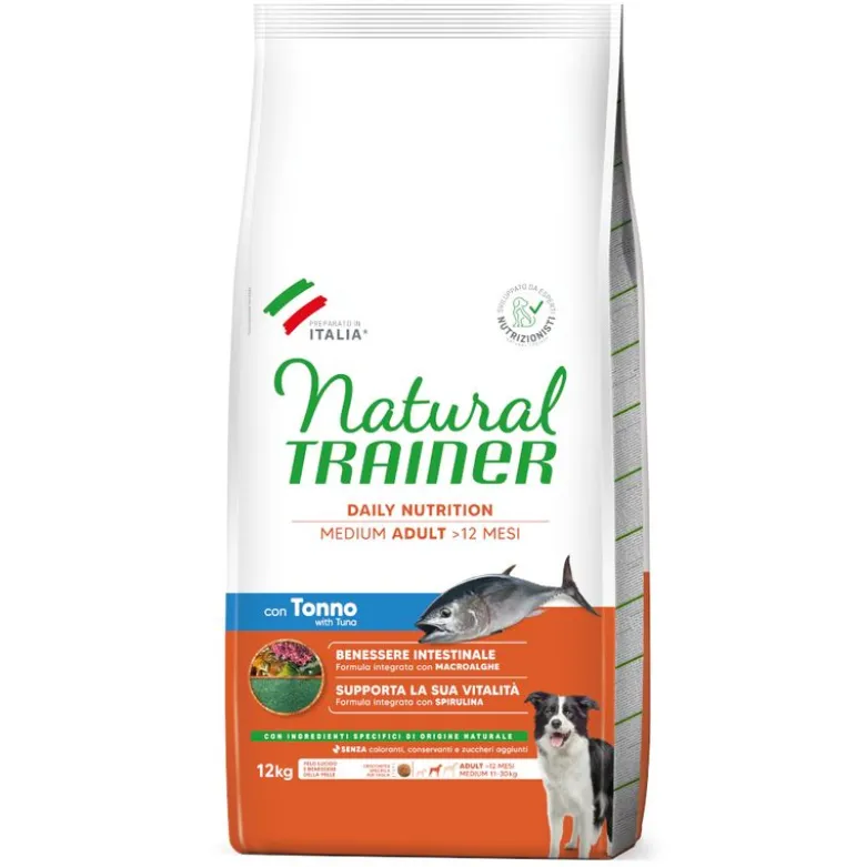 Natural Trainer Adult Medium Tun & Ris & Spirulina