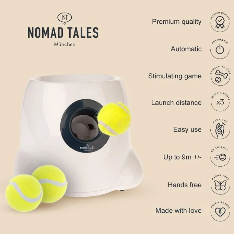 Nomad Tales Bloom Automatisk tennisboldkaster