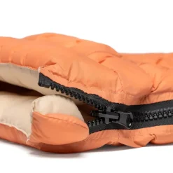 Nomad Tales Bloom hundefrakke puffer, orange/beige