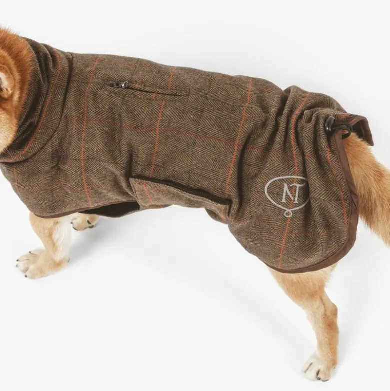 Nomad Tales Bloom Hundefrakke i Tartan-mønster