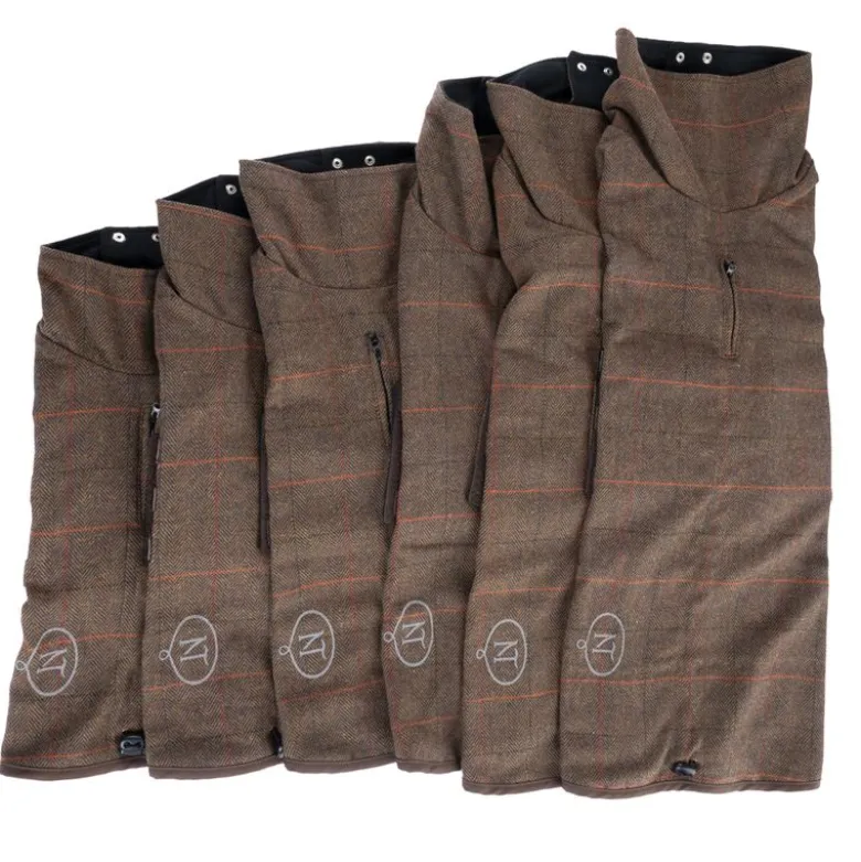 Nomad Tales Bloom Hundefrakke i Tartan-mønster