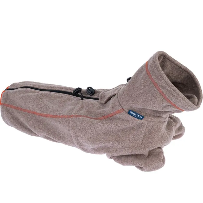 Nomad Tales Blush hundefrakke Fleece Toffee
