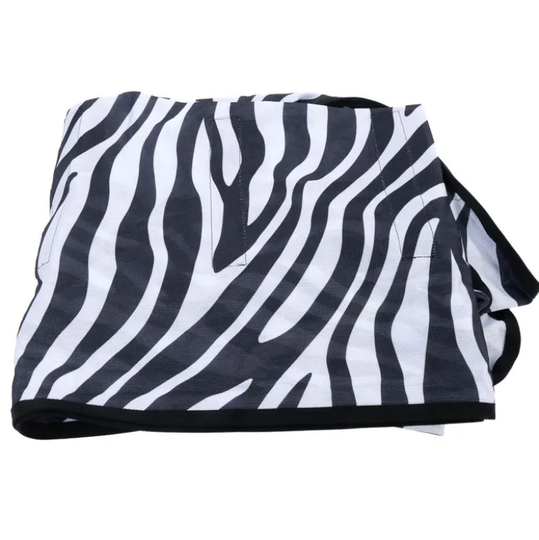 Nomad Tales Fluedækken zebra med fast nakkedel