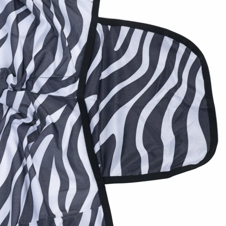 Nomad Tales Fluedækken zebra med fast nakkedel
