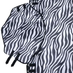 Nomad Tales Fluedækken zebra med fast nakkedel