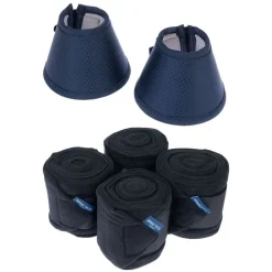 Nomad Tales Hestebandager i fleece, sort