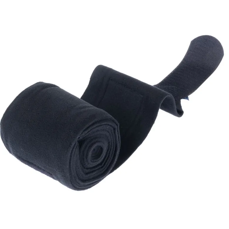 Nomad Tales Hestebandager i fleece, sort