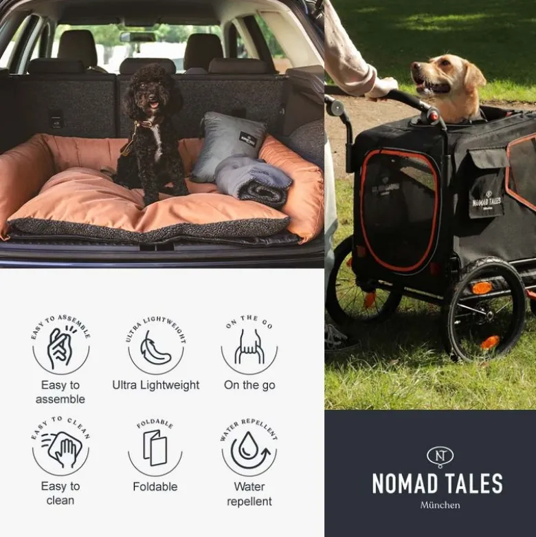 Nomad Tales sammenklappelig hundekasse