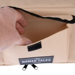 Nomad Tales Spirit autostol til hunde, sandfarve