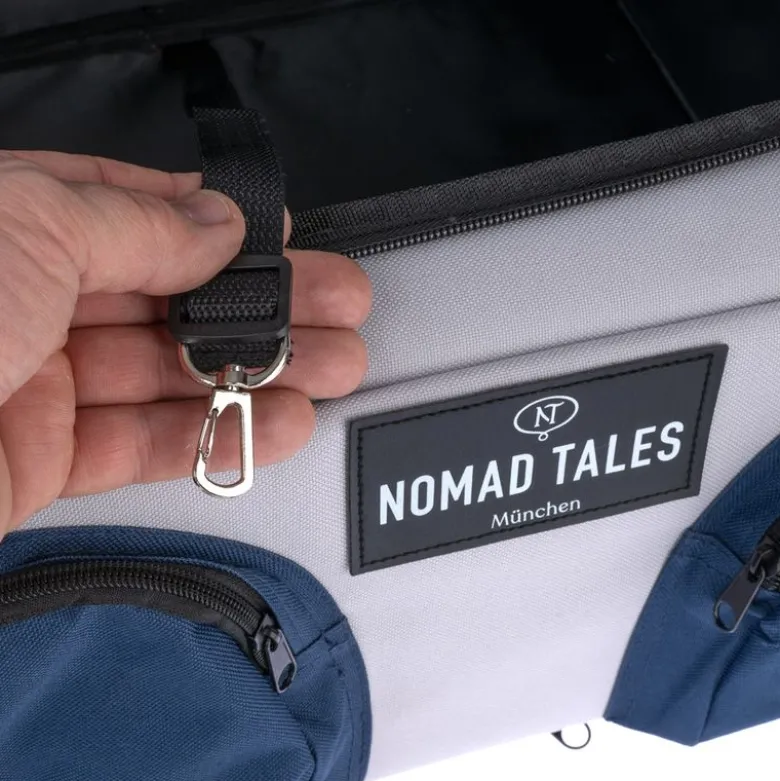Nomad Tales Spirit autostol til hunde, grå/blå