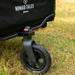 Nomad Tales Spirit cykeltrailer, ebony/tangerine