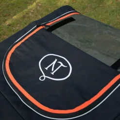 Nomad Tales Spirit cykeltrailer, ebony/tangerine
