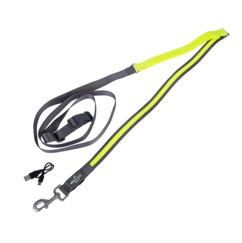 Nomad Tales Spirit USB LED joggingsnor neongul & grå