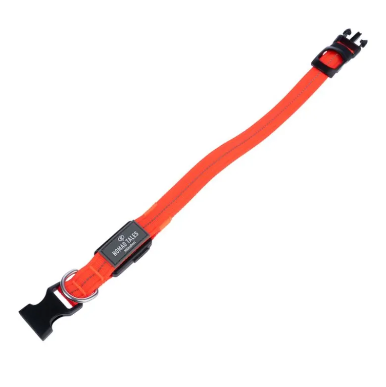 Nomad Tales Spirit USB LED nylonhalsbånd, orange