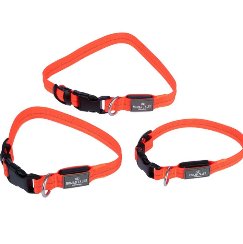 Nomad Tales Spirit USB LED nylonhalsbånd, orange
