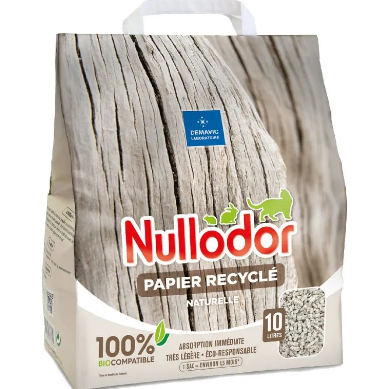 Nullodor Kattegrus Papir Recyclé
