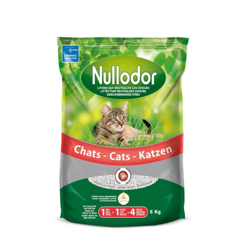 Nullodor silikatstrøelse