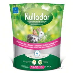 Nullodor silikatstrøelse til katte og smådyr