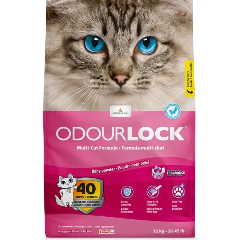 ODOURLOCK kattegrus babypudder