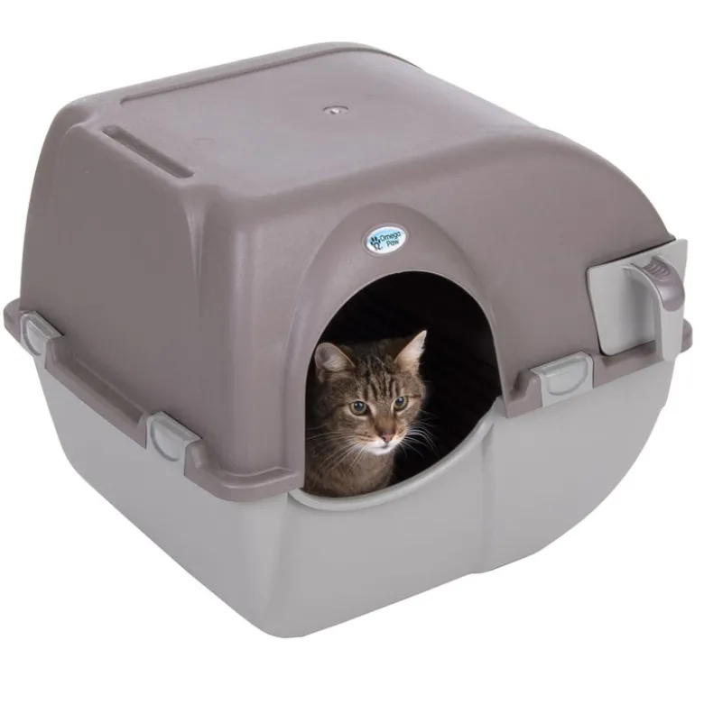 Omega Paw Roll'n Clean selvrensende kattetoilet