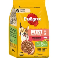 Pedigree Mini Adult <10 kg med okse og grøntsager