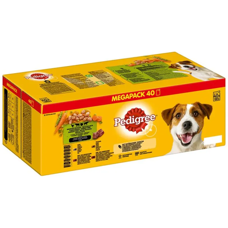 Pedigree portionsposer 40 x 100 g