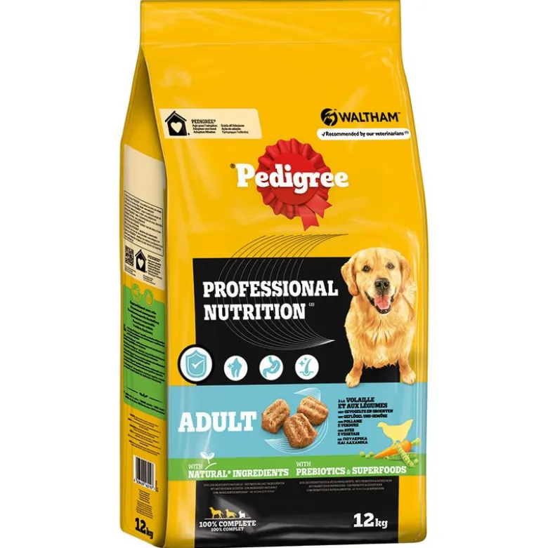 Pedigree Professional Nutrition Adult med fjerkræ og grøntsager