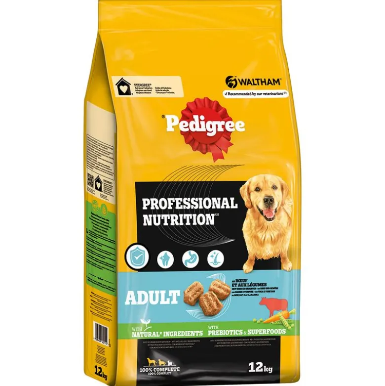 Pedigree Professional Nutrition Adult med oksekød og grøntsager
