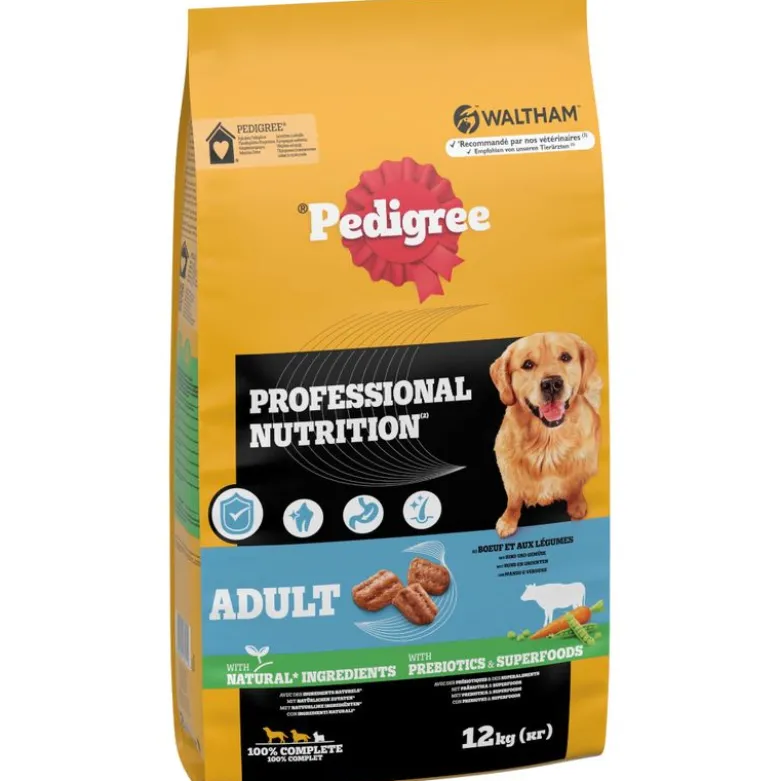 Pedigree Professional Nutrition Adult med oksekød og grøntsager